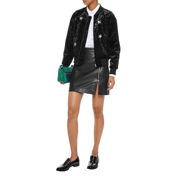 NWT Sandro Briny Velvet Jacket